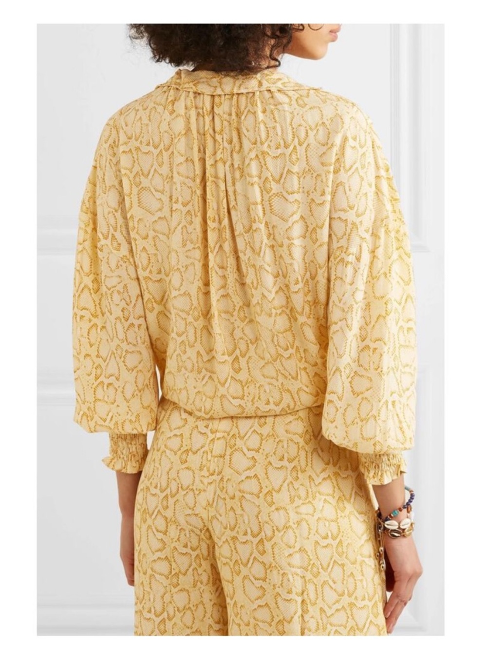 FAITHFULL THE BRAND Aira Knot Shirt size M - Picture 2 of 9
